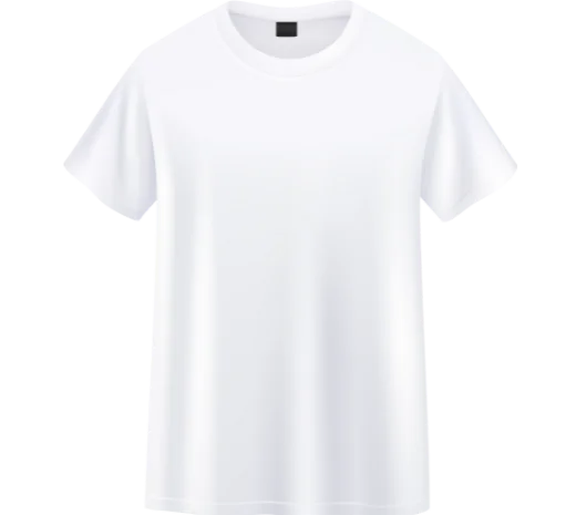 Black Round Neck Combed Cotton T-Shirt manufactured by MP Apparels & Garments